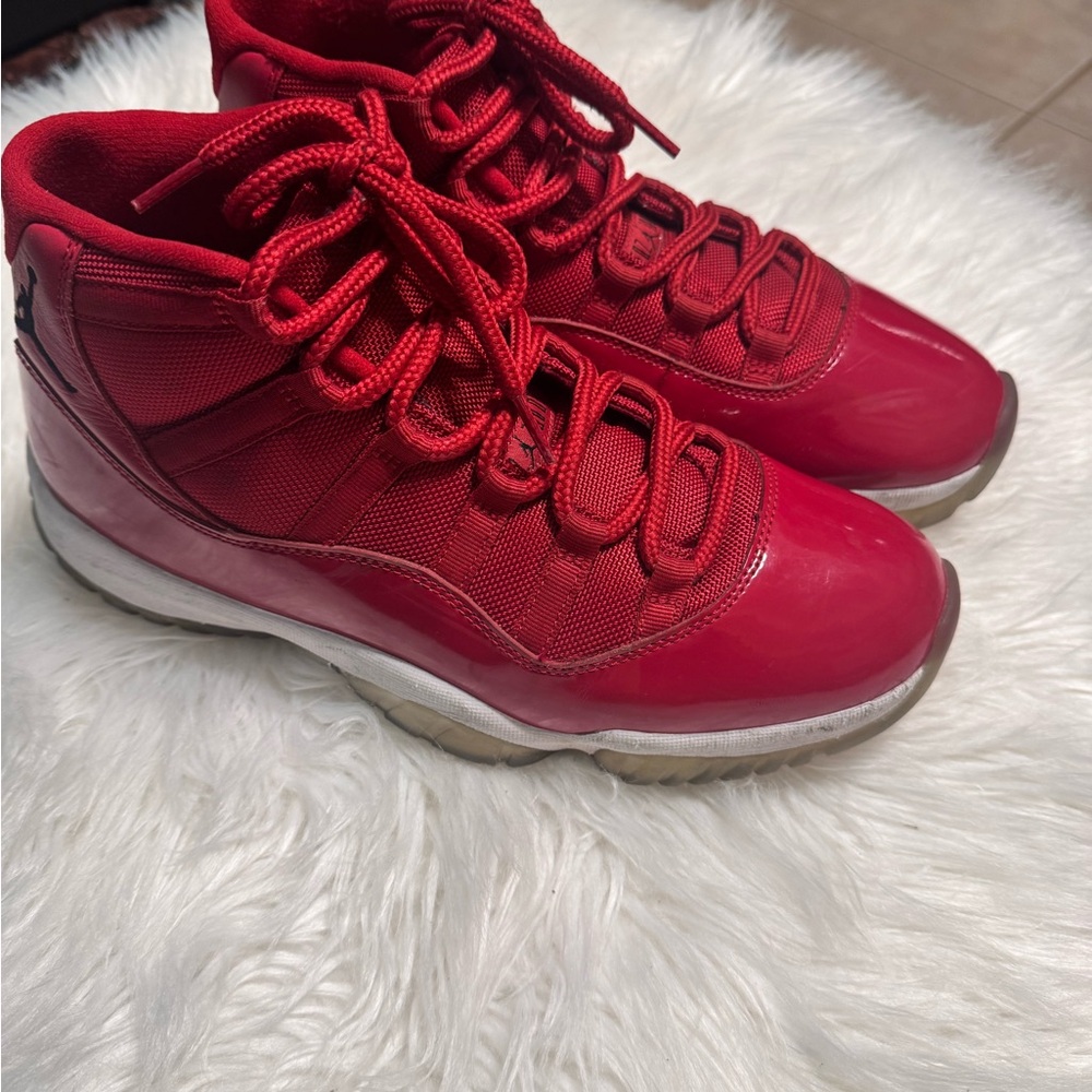 Nike Red High-Top Sneakers